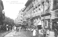 Foto antigua de calle Coso