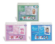 Kits de porta retratos con arcilla